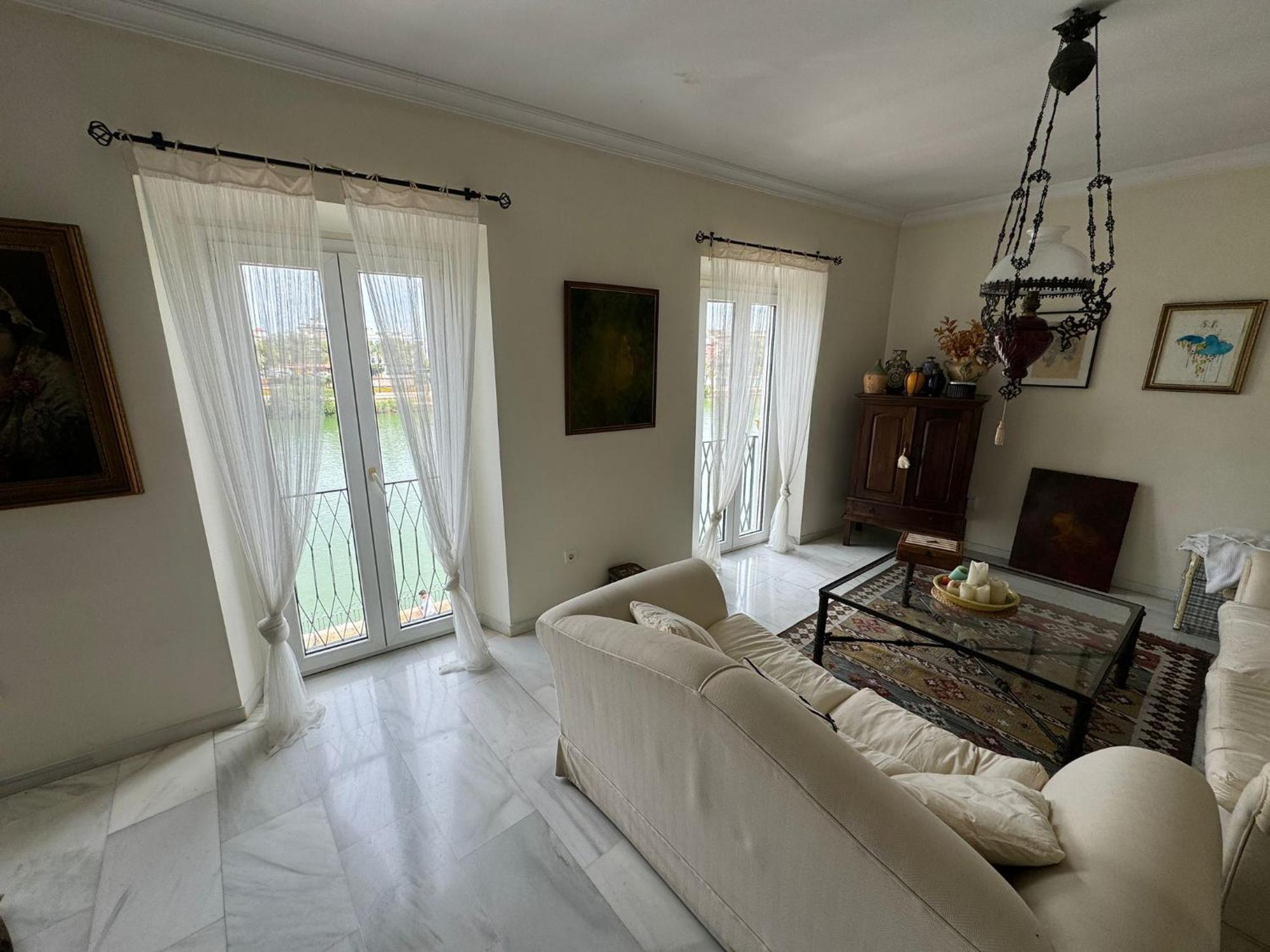 Appartement Wonderful Duplex In Calle Betis à Séville Extérieur photo